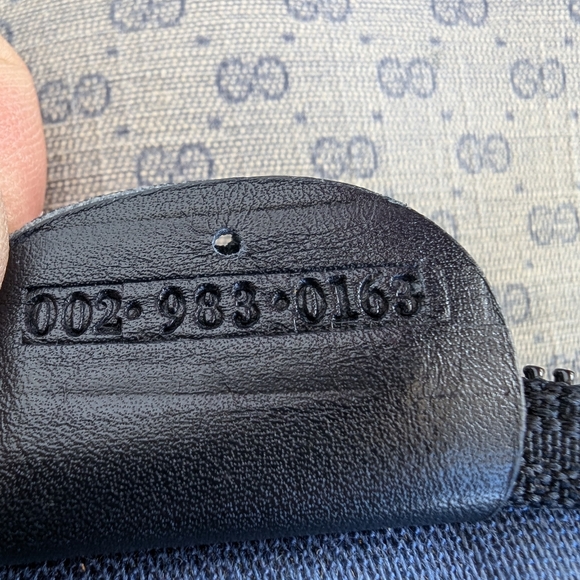 💚 Gucci Vintage GG Mini Monogram Canvas Large Tote Shoulder Bag VTG - Picture 13 of 16